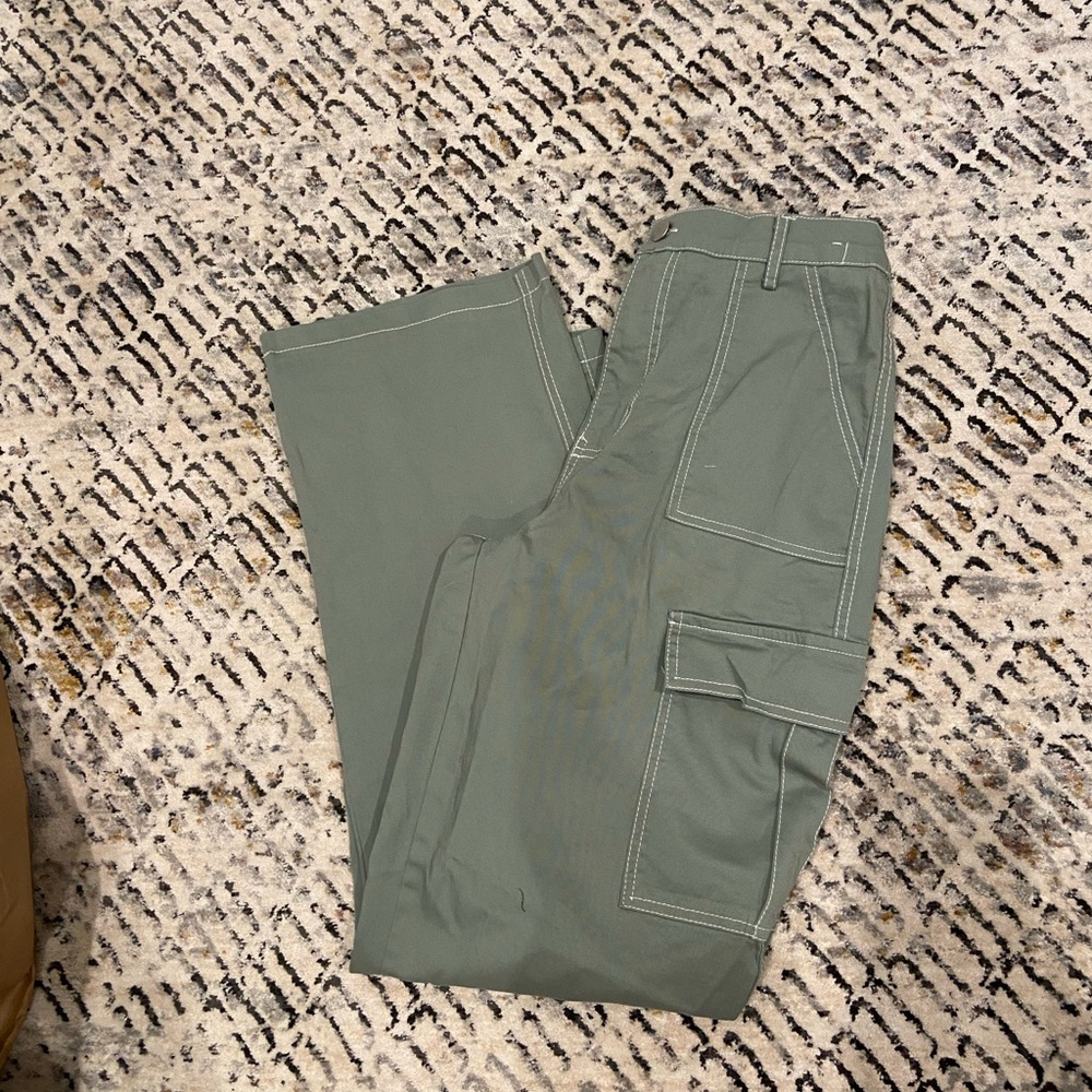 Green Cargo Pants